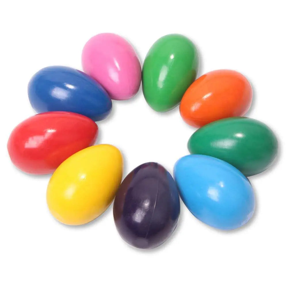 Wondermonti Crayon Eggs: Palm Grip, Non-Toxic, Washable Crayons for Toddlers