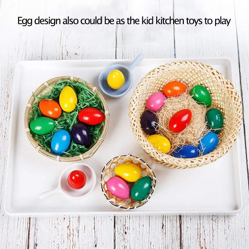 Wondermonti Crayon Eggs: Palm Grip, Non-Toxic, Washable Crayons for Toddlers